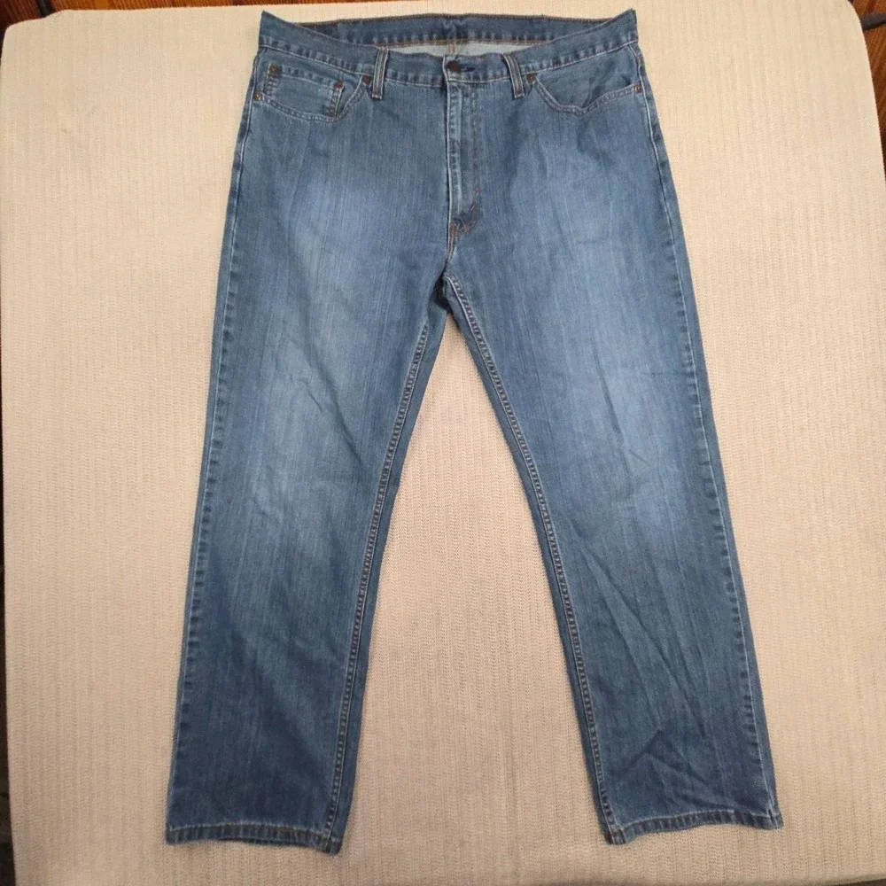 Levi's‎ 559 Jeans Mens 40X32 Blue Denim Relaxed Straight Leg Medium Wash
